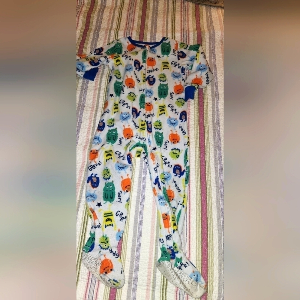 Absorba Feet Pajamas Size 3t